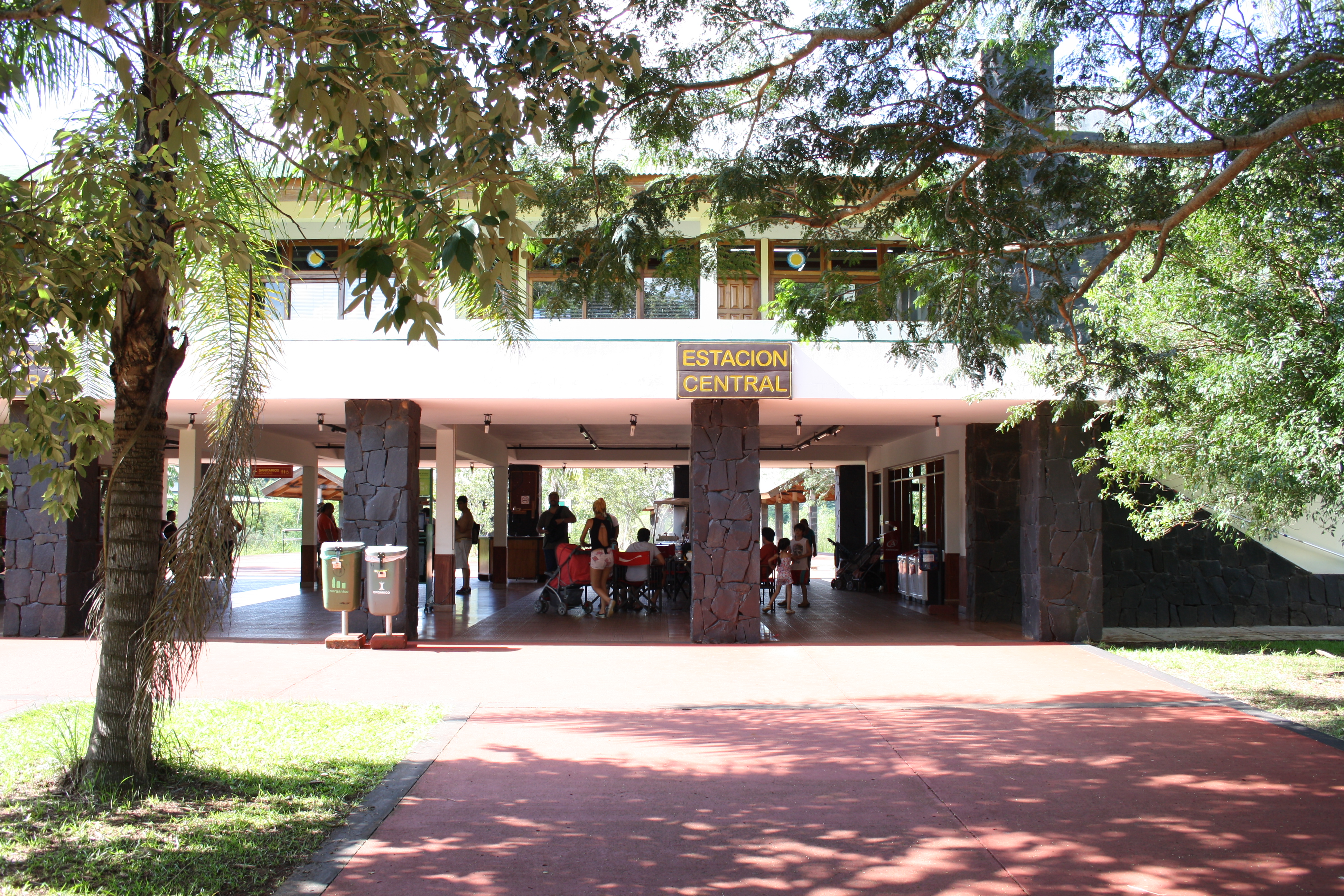 The Tren Ecológico de la Selva inside Iguazú National Park.