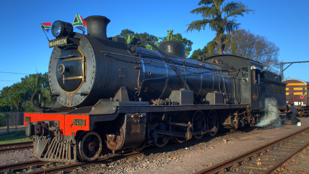 An Umgeni Steam Railway train at Inchanga.