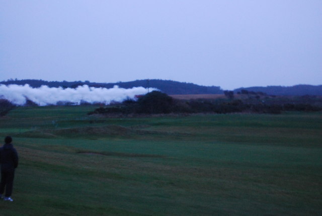 A steam train on the North Norfolk Railway.