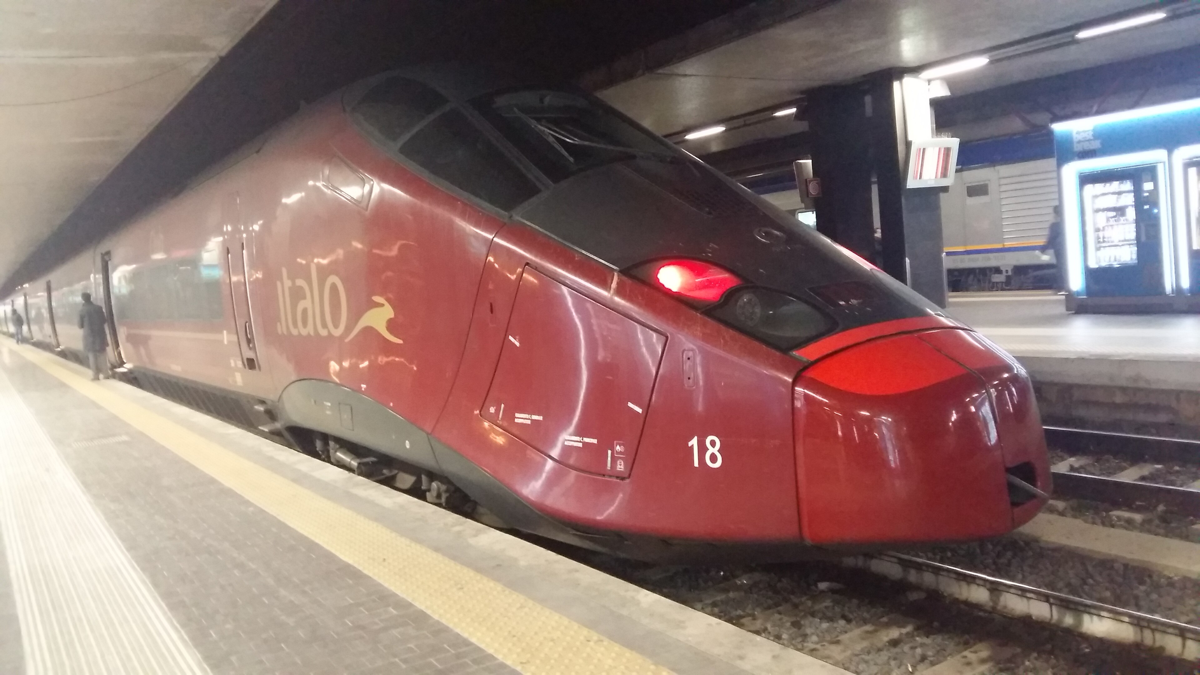 Italo: Rome to Milan: Italo Train.04
