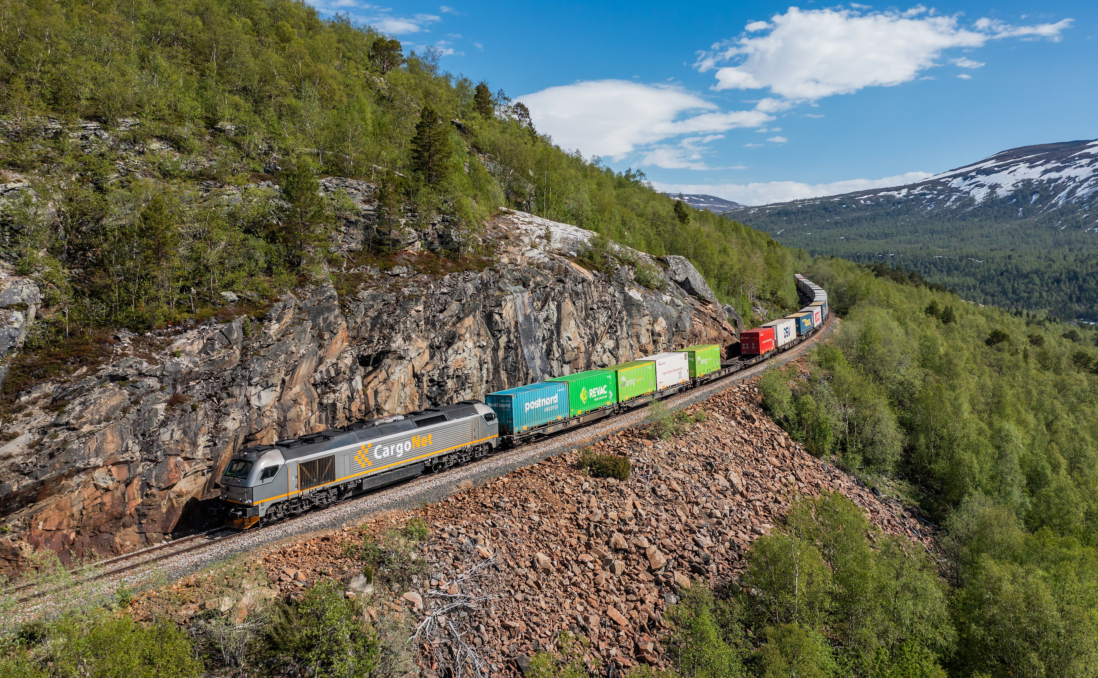 Nordland Line: CargoNet Di 12 004 Bolna   Dunderland