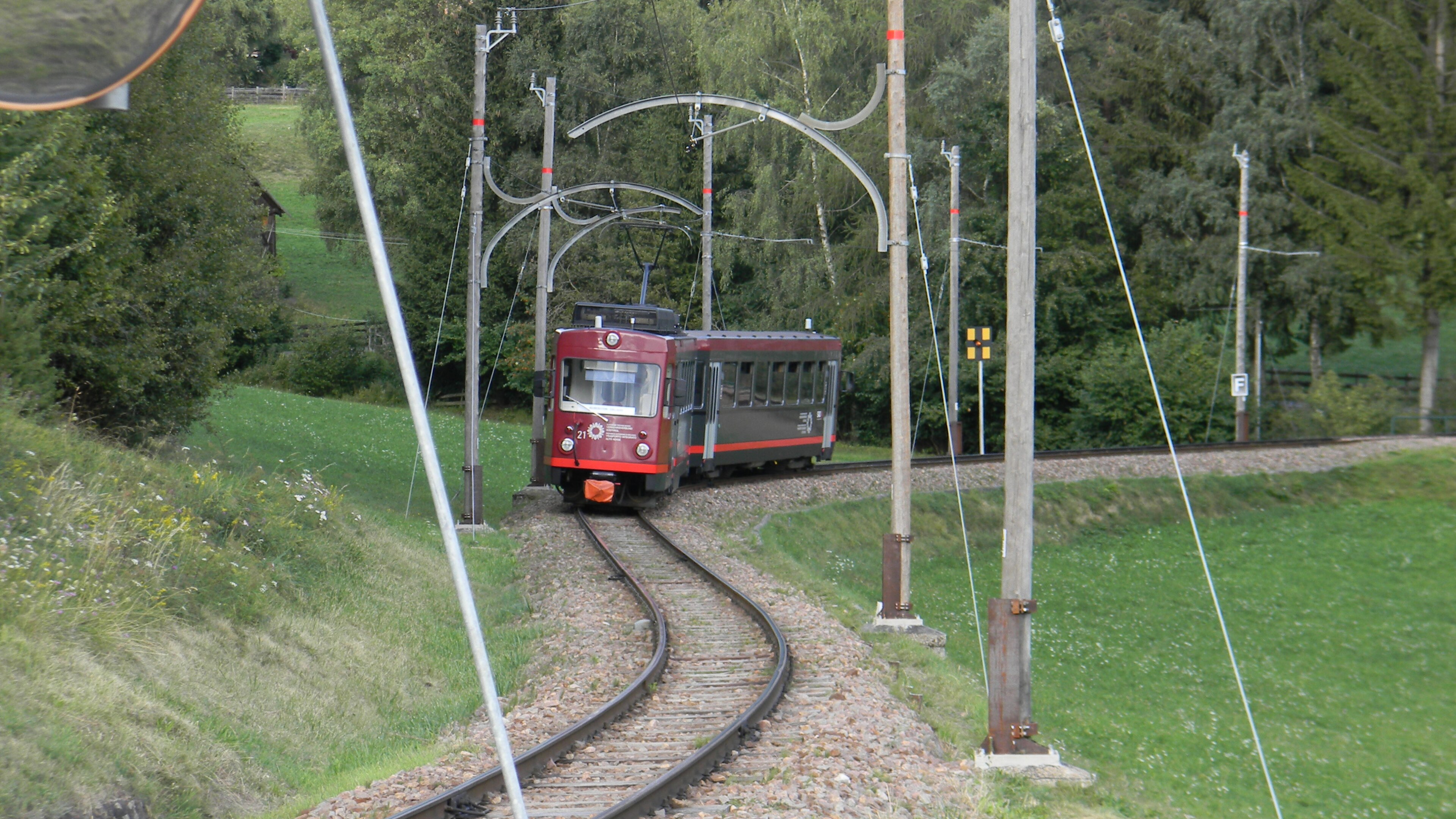 Ritten Railway: Ferrovia del Renon, convoglio n.21, 2013 08