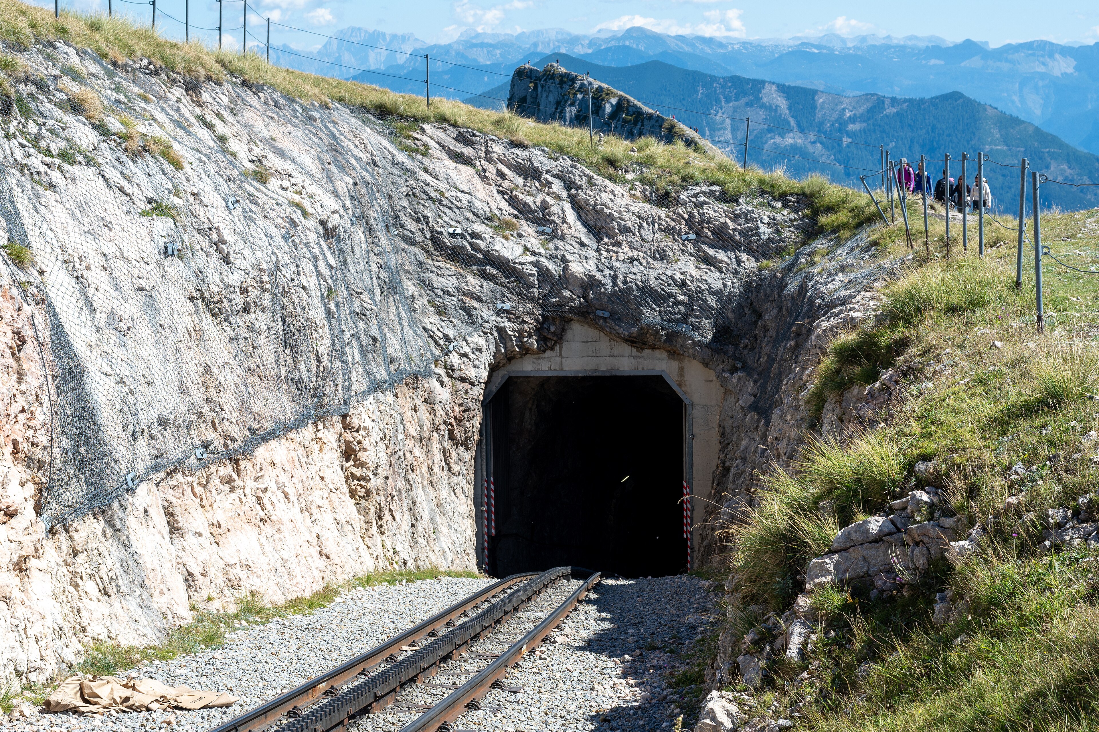 Schafberg Railway: Schafbergbahn Tunnel 2 oben