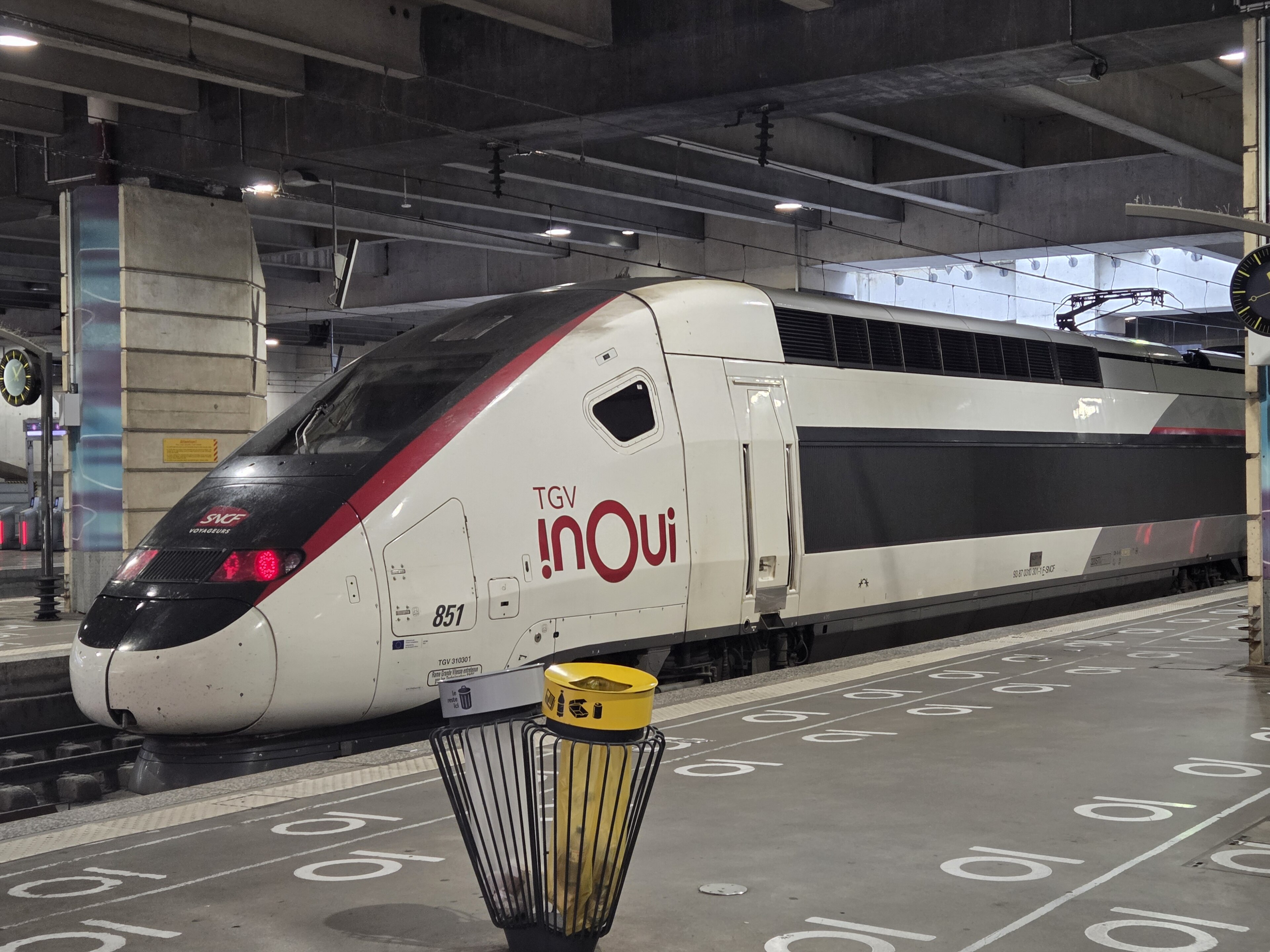 TGV inOui: Paris to Bordeaux: TGV Inoui