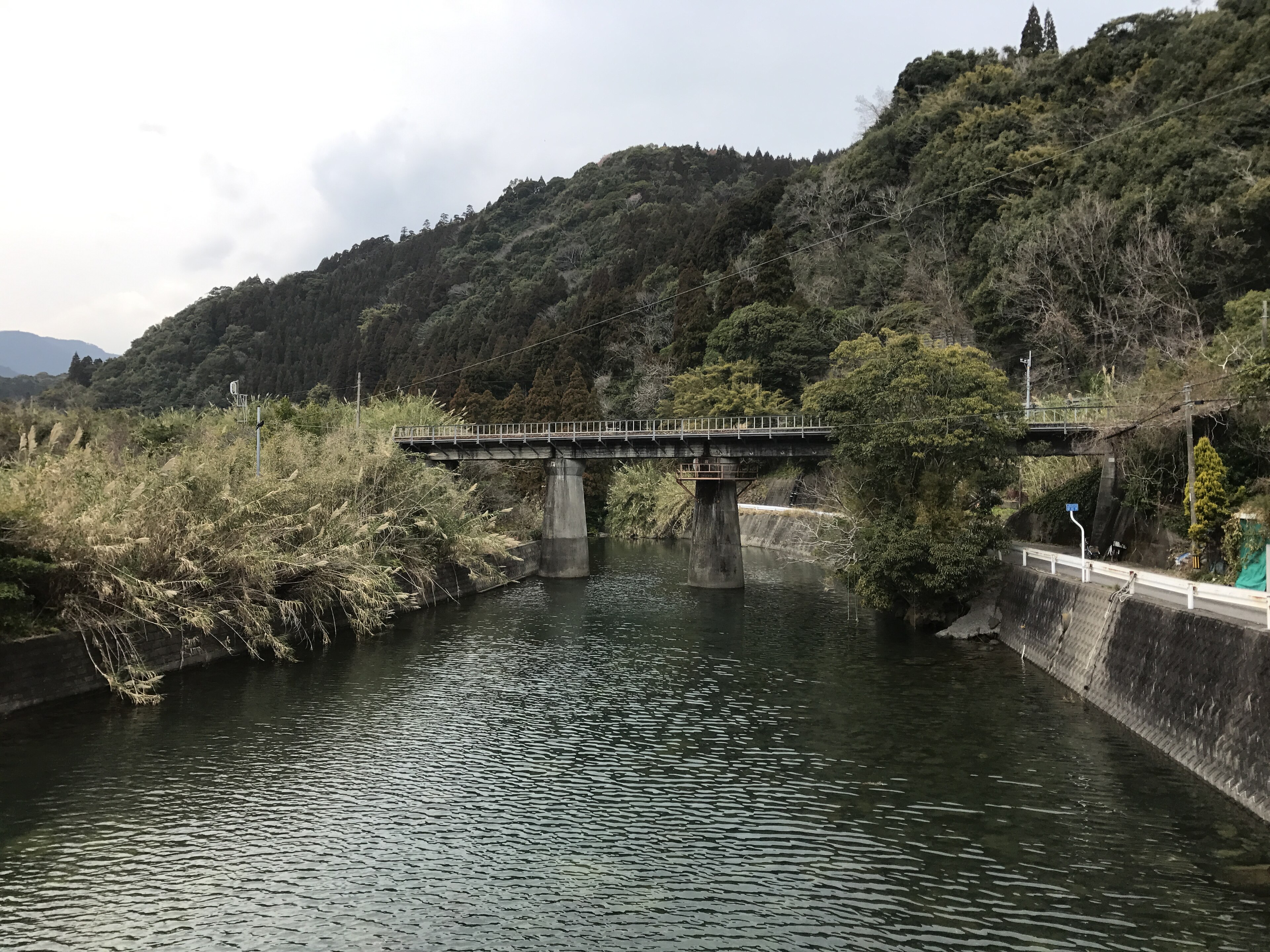 Umisachi Yamasachi: Bridge of Nichinan Line on Ibiigawa River from Ibiibashi Bridge